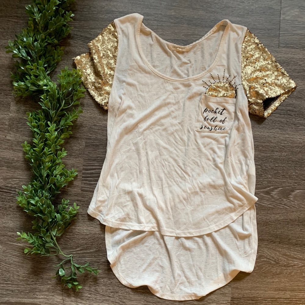 Living Doll Pocket Full of Sunshine Tee